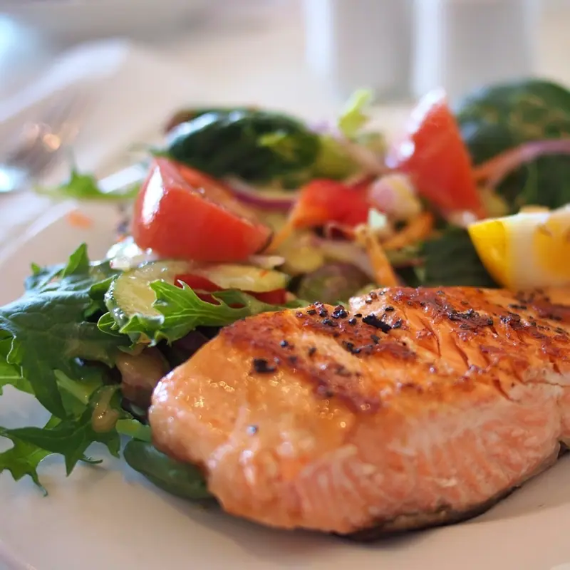 Maple Glazed Salmon from the Babuka food shop